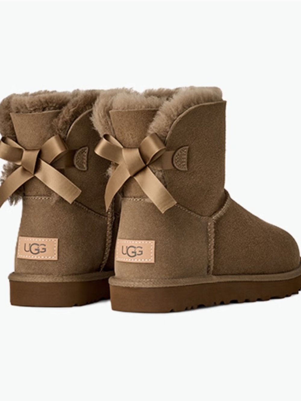 UGG Mini Bailey Bow boots rocky oak